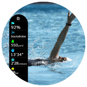 6軸センサーで水泳姿勢をサポート
