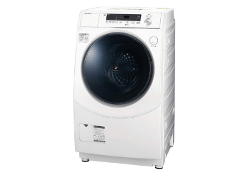 シャープ 洗濯機 ドラム式 ES-H10E-WL