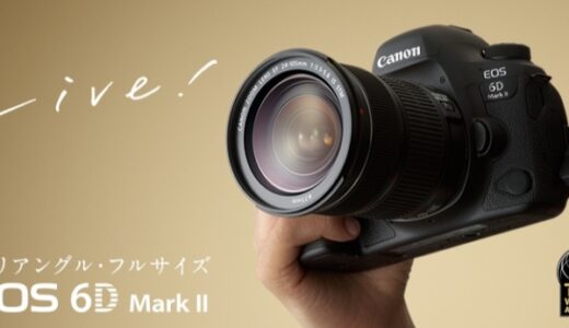 【レビュー】中古で買える？Canon EOS 6D Mark2の使い方から評判まで徹底解説！！